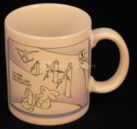 BUNNY SLOPES Skiing Coffee Mug